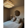IQ4073 CHANT 2 TIER 6X6 CHANDELIER