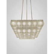 IQ4073 CHANT 2 TIER 6X6 CHANDELIER