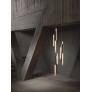 IQ4074 HAIL 3 LIGHT SHORT, 3 PIECE CHANDELIER
