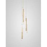 IQ4074 HAIL 3 LIGHT SHORT, 3 PIECE CHANDELIER