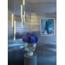 IQ4074 HAIL 3 LIGHT SHORT, 3 PIECE CHANDELIER