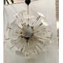 IQ4138 MURANO SPUTNIK TRANSPARENT COLOR ART GLASS CHANDELIER AND PENDANTS