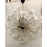 IQ4138 MURANO SPUTNIK TRANSPARENT COLOR ART GLASS CHANDELIER AND PENDANTS
