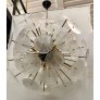 IQ4138 MURANO SPUTNIK TRANSPARENT COLOR ART GLASS CHANDELIER AND PENDANTS