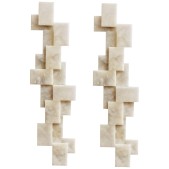 IQ4147 LONG WALL SCONCES IN ALABASTER