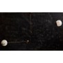 IQ4153 BRASS AND ALABASTER MOBILE CHANDELIER
