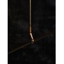 IQ4153 BRASS AND ALABASTER MOBILE CHANDELIER