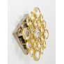 IQ4166 VINTAGE SCONCES IN BRASS AND CRYSTAL