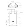 IQ4167 MORILLON GLASS WALL LIGHT