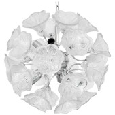 DV5519 Clear Flowers Sputnik