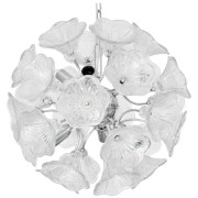 DV5519 Clear Flowers Sputnik