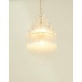 PS1238 CLEAR GLASS CHANDELIER