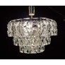 IQ8326 CHROME CRYSTAL GLASS CHANDELIER