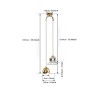 AM78606 GEMINI PENDANT LIGHT