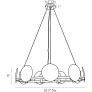 IQ8214 DANE CHANDELIER