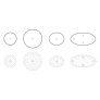 JT251 ELLIPSE LEAF