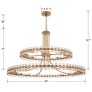SJ2042 CLOVER CHANDELIER