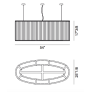 QZ0310 CROWN SUSPENSION LAMP