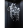 QZ0770 MEMENTO MORI GLASS CHANDELIER