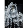 QZ0770 MEMENTO MORI GLASS CHANDELIER