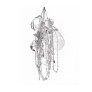 QZ0770 MEMENTO MORI GLASS CHANDELIER