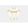 QZ8113 PERCH BIRD CHANDELIER