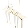 QZ8113 PERCH BIRD CHANDELIER