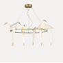 QZ8113 PERCH BIRD CHANDELIER