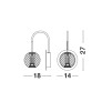 QZ2409 BRILLANTE SCONCES