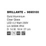 QZ2409 BRILLANTE SCONCES
