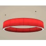 AM1848R MUSE ROUND SHADE FABRIC LAMP