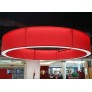 AM1848R MUSE ROUND SHADE FABRIC LAMP