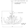 KA1800 LUCITE ANTLERS