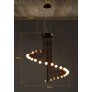 IQ8161 MODERN NORDIC SPIRAL CHANDELIER