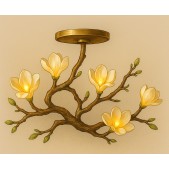 WM2713 ILLUMINATED BRANCH SCUPLTURE