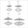 AM1819 BIJOUT CHANDELIER