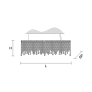IQ2087 IMPERO RECTANGULAR