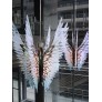 WM543 CELESTE LUCITE WINGS