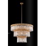 AMAJC-9007 CRYSTAL ICICLE EIGHTEEN-LIGHT PENDANT