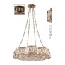 AMAJC-8791 DIAMANTE EIGHT-LIGHT CHANDELIER