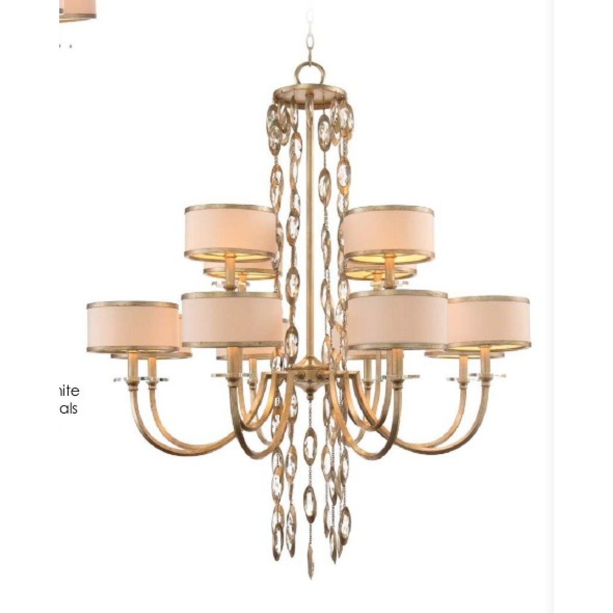 AMAJC-8816 COUNTERPOINT TWELVE-LIGHT CHANDELIER