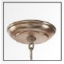 AMAJC-8942 STATELY CRYSTAL SILVER-LEAF PENDANT