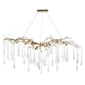 AMAJC-8982 BRASS AND GLASS TEARDROP