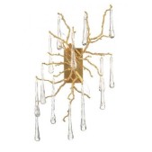AMAJC-8983 BRASS AND GLASS TEARDROP