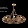 AMAJC-9022 RIBBONS OF SILVER EIGHT-LIGHT PENDANT