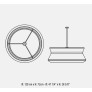 IQ21016 DAN CEILING LAMP