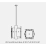IQ21011 OSCAR CEILING LAMP