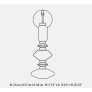IQ21024 BALLET WALL SCONCE