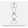 IQ21024 BALLET WALL SCONCE