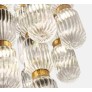 IQ21026 BALLET CHANDELIER BRONZED CHROMED